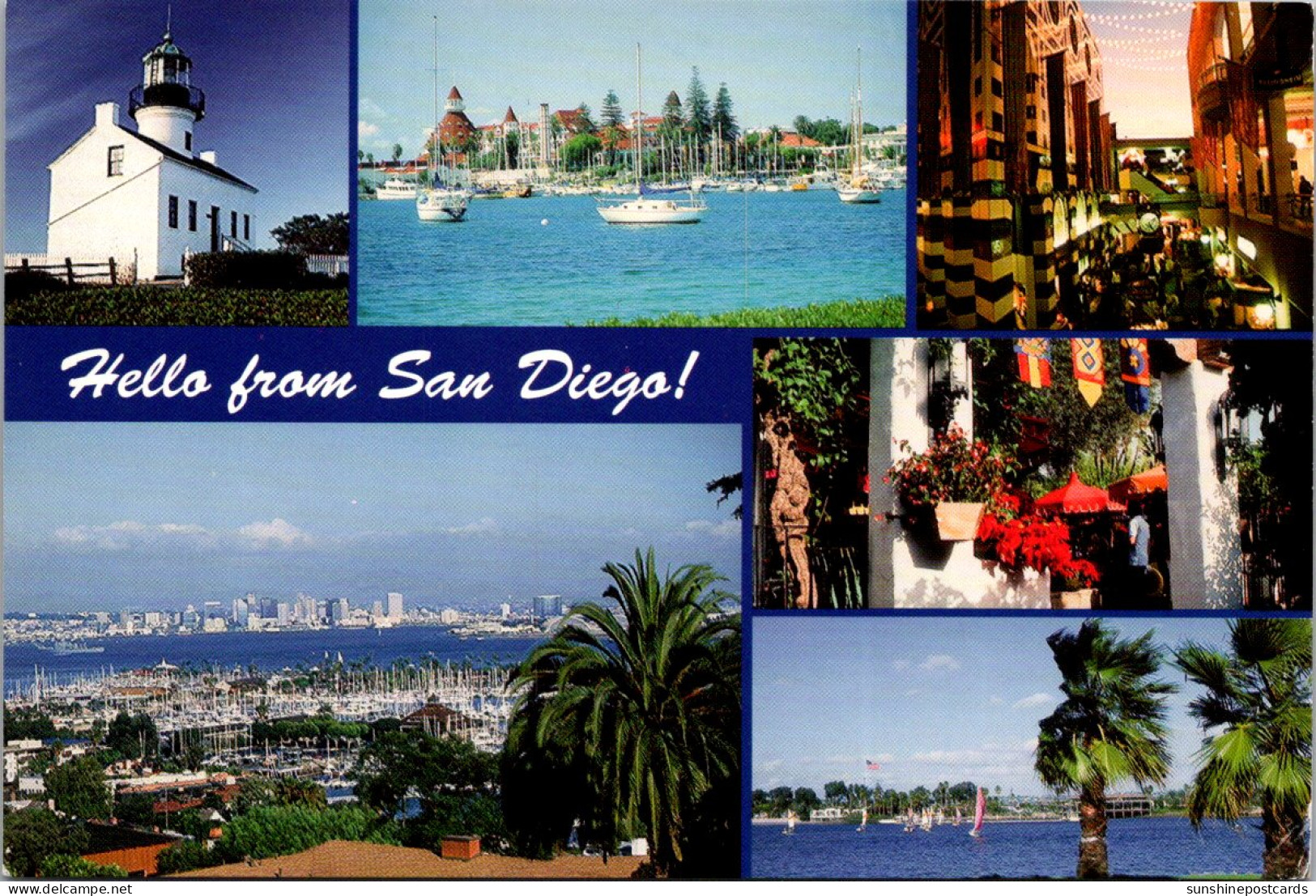 California San Diego Hello With Multi View - San Diego