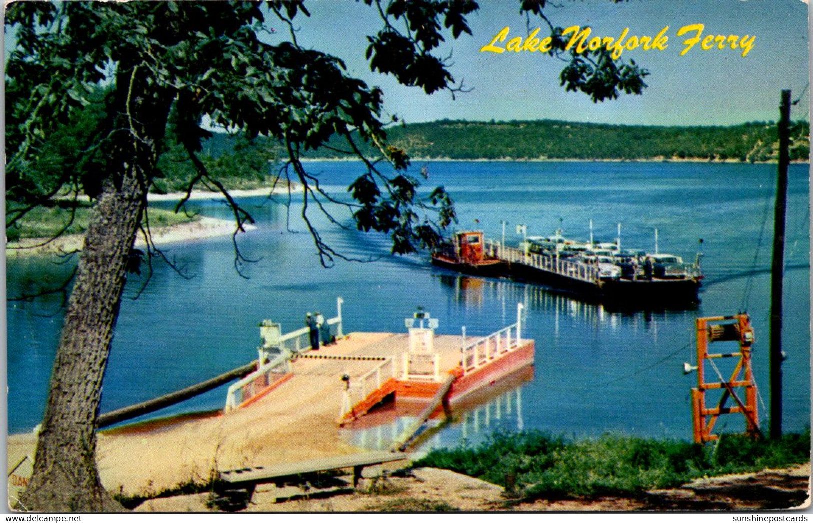 Arkansas Lake Norfork Ferry On Highway 62 And 101 - Altri & Non Classificati