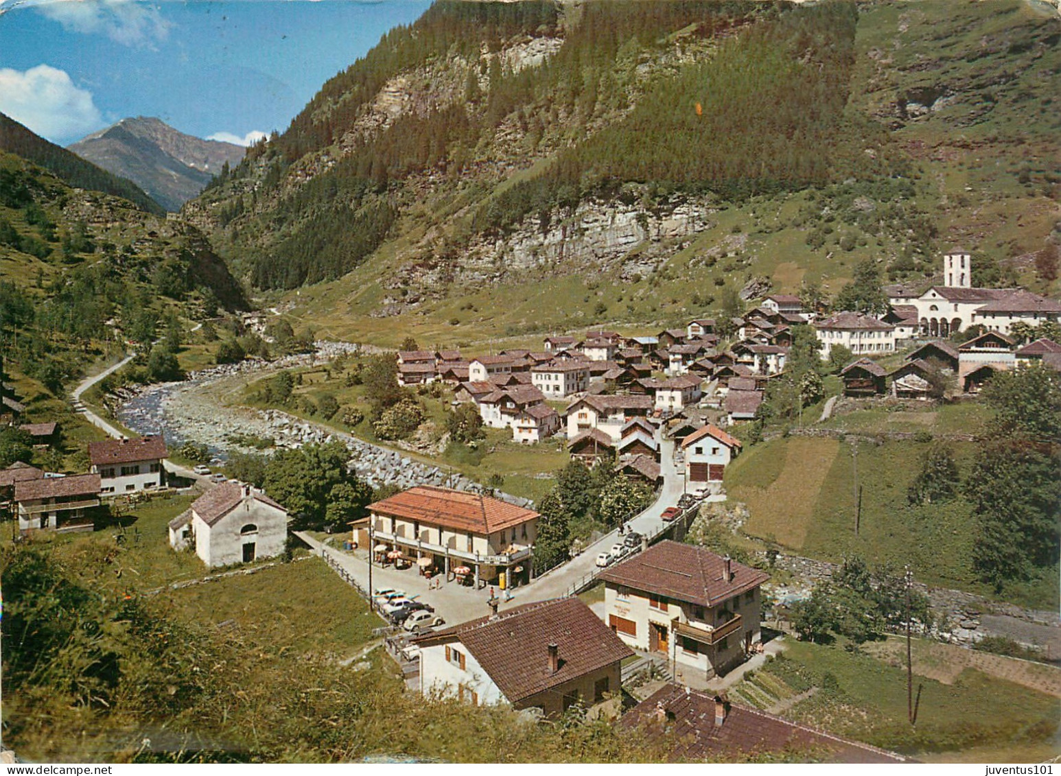 CPSM Rossa-Albergo Valbella-Valle Calanca-Timbre   L2355 - Calanca