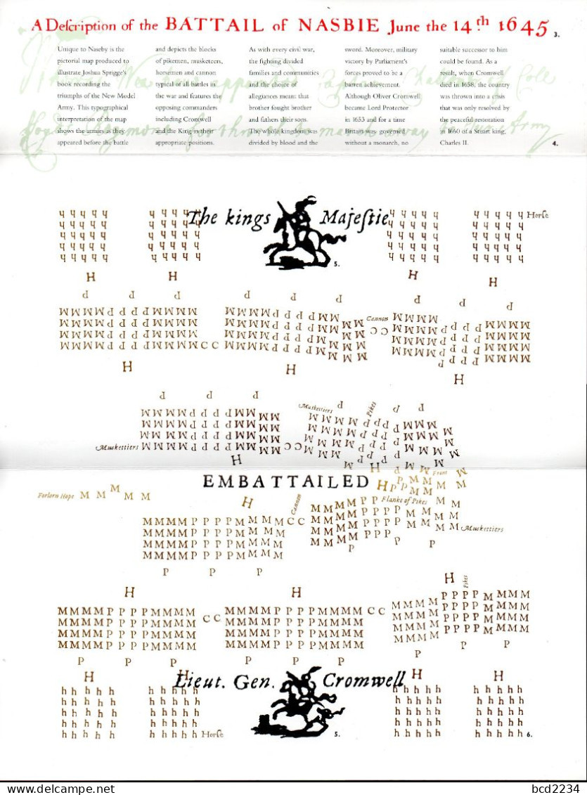 GB GREAT BRITAIN 1992 350TH ANNIVERSARY CIVIL WAR 1642-51 PRESENTATION PACK No 226 +ALL INSERTS KING PARLIAMENT SOLDIERS - Presentation Packs