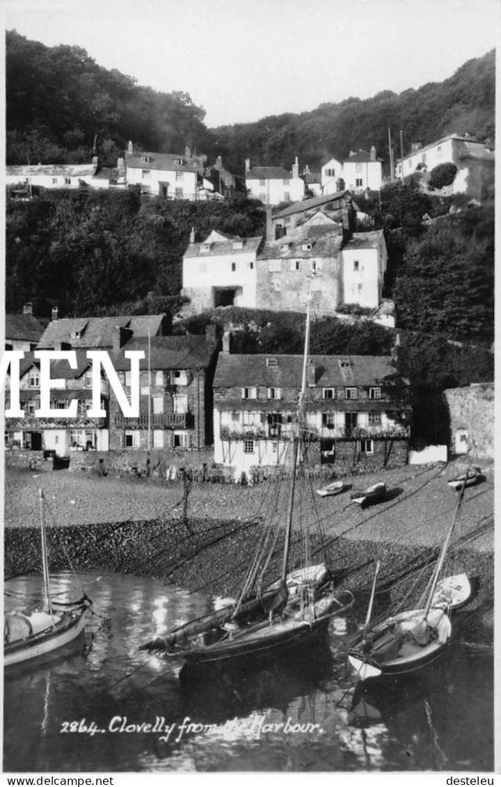 Clovelly From The Harbour - Clovelly