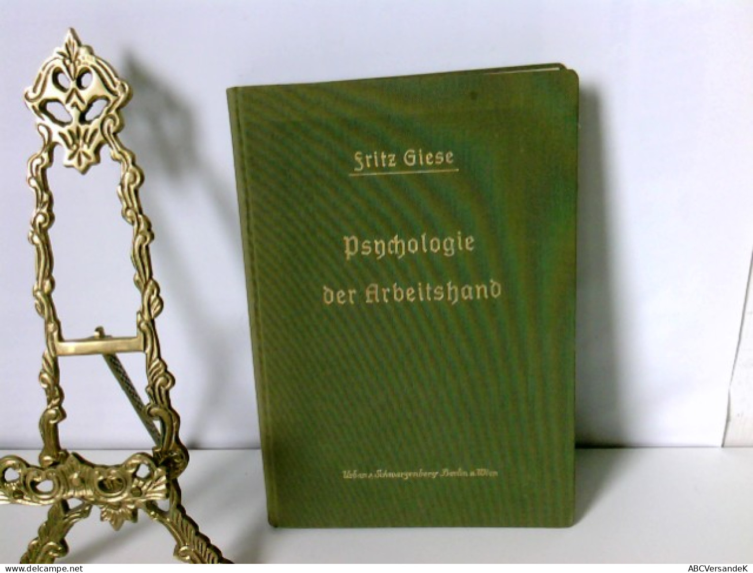 Psychologie Der Arbeitshand. - Psicologia