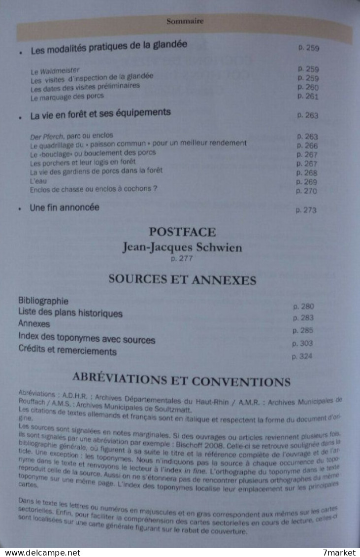 Cochons de ville, Cochons des bois. Une histoire environnementale des collines sous-vosgiennes. T 1. Les forêts