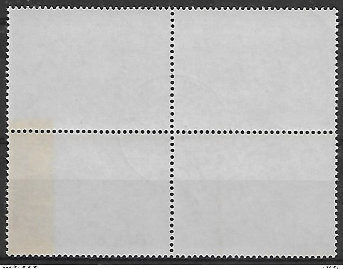 VATICAN 1972 YT 537 , 538 , 539 , 540 Oblitérés 1er Jour - Plan De Venise , X 4 Timbres Se Tenant - Used Stamps