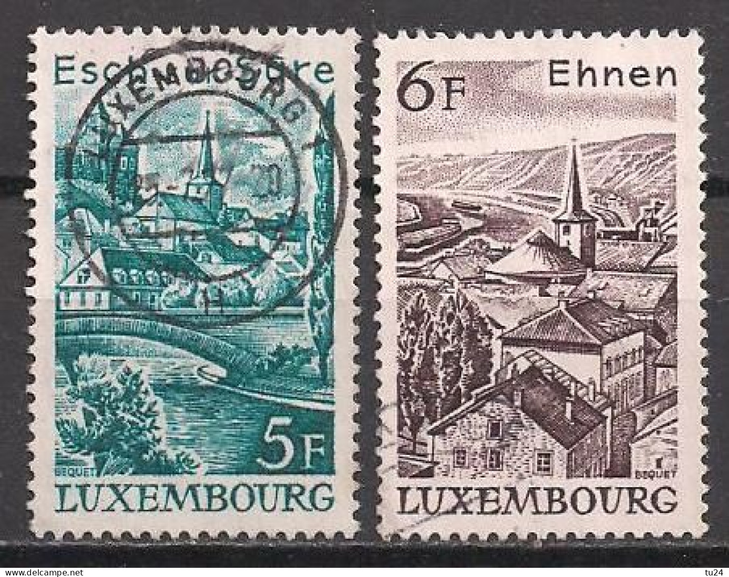 Luxemburg  (1977)  Mi.Nr.  947 + 948  Gest. / Used  (1hb14) - Oblitérés