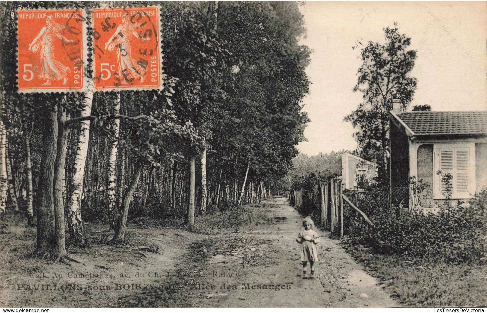 FRANCE - Les Pavillons Sous Bois - Allée Des Mésanges -  Carte Postale Ancienne - Les Pavillons Sous Bois