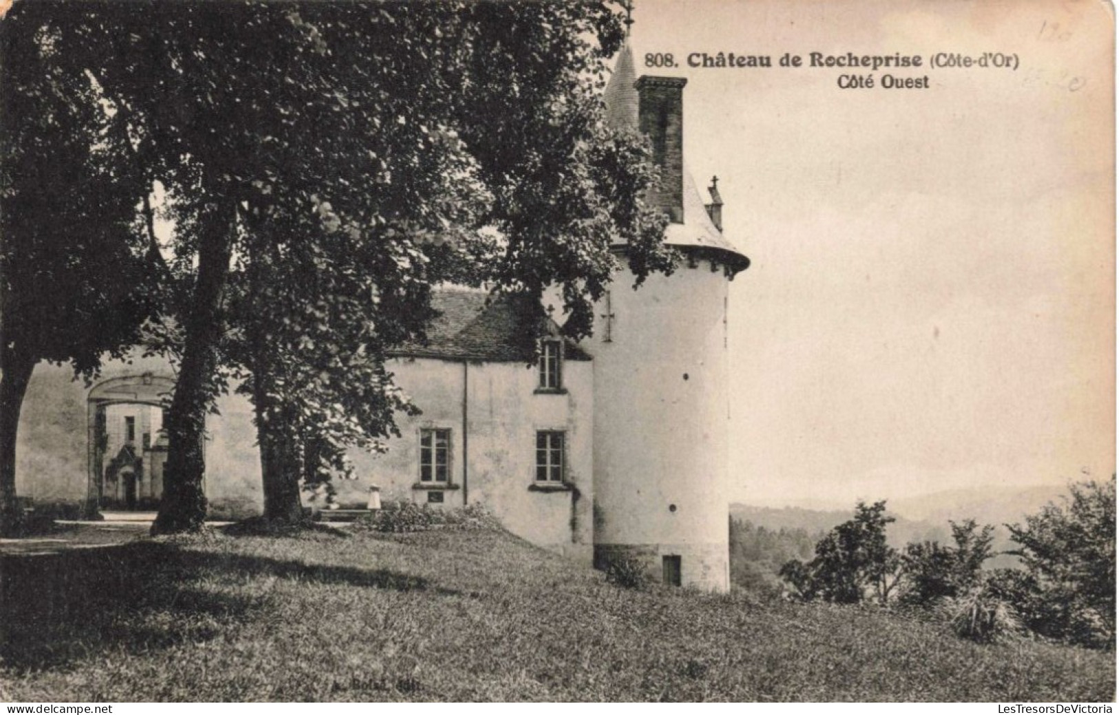 FRANCE - Château De Recheprise (Côte D'Or) - Côté Ouest -  Carte Postale Ancienne - Montbard