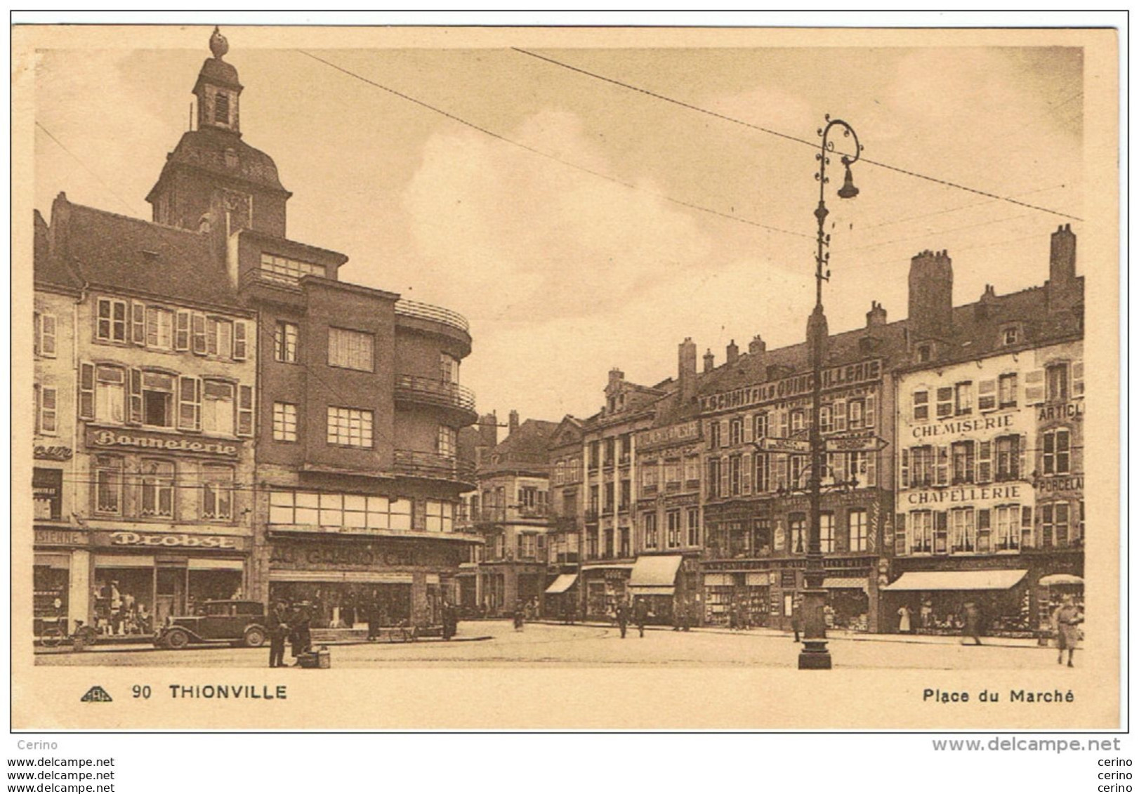 THIONVILLE:  PLACE  DU  MARCHE'  -  " FELDPOST  26403 "  -  FP - Hallen