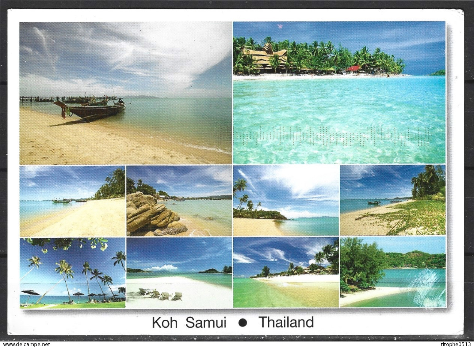 THAÏLANDE. Carte Postale Ayant Circulé. Koh Samui. - Thaïlande