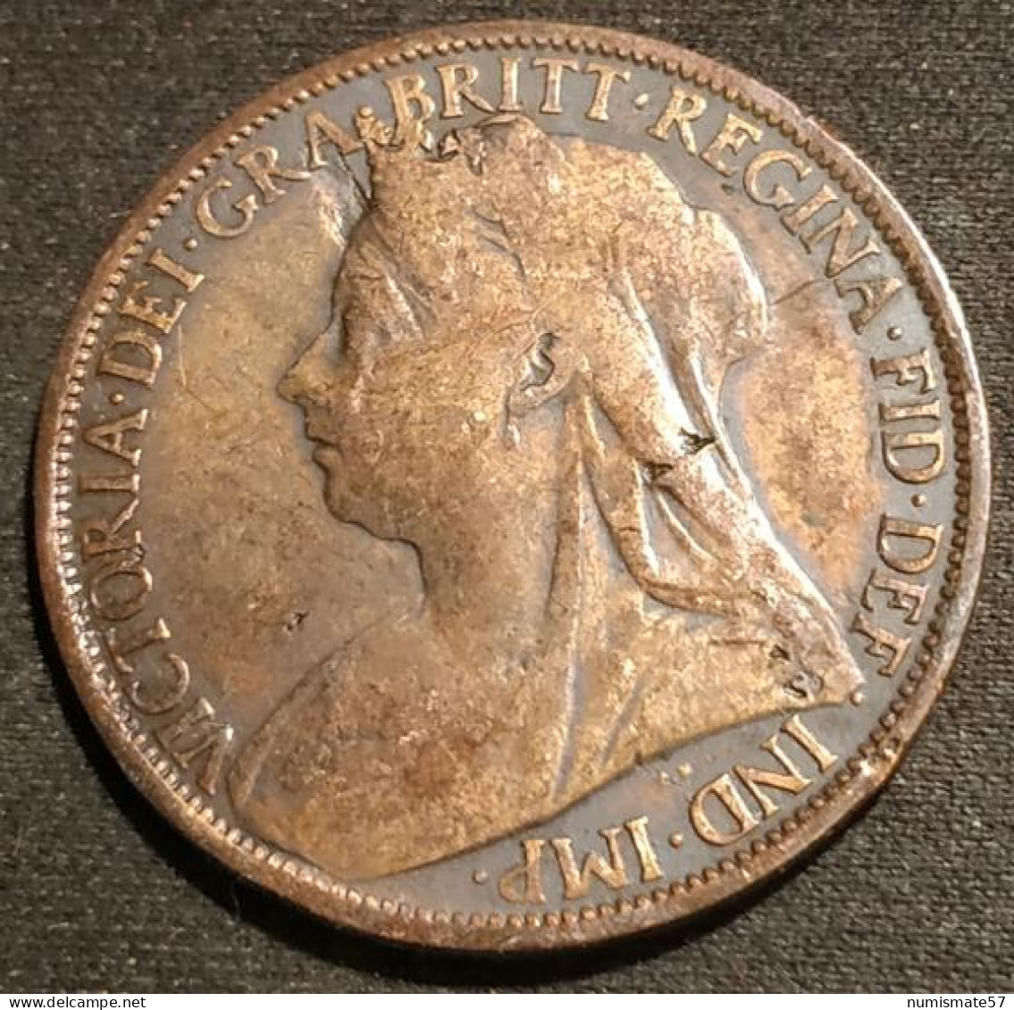 GRANDE BRETAGNE - ONE PENNY 1899 - Victoria - Old Head - KM 790 - ( Great Britain ) - D. 1 Penny