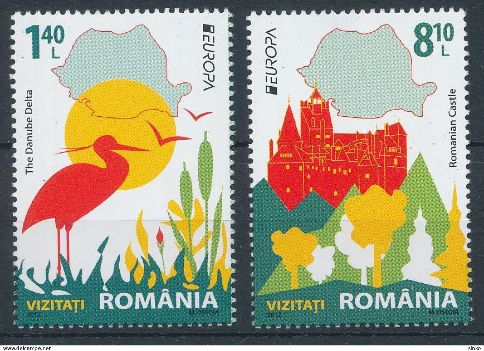 2012. Romania - EUROPA - 2012