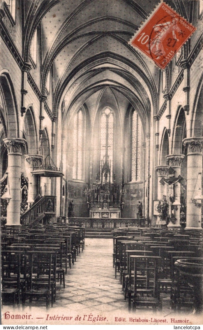 HAMOIR / INTERIEUR DE L'EGLISE - Hamoir