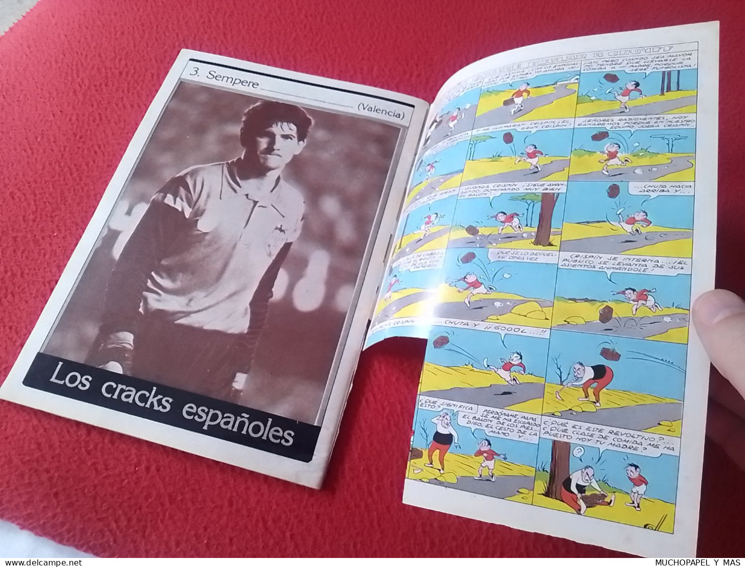 ANTIGUA REVISTA MAGAZINE FÚTBOL 24 SELECCIONES DE ORO ESPAÑA 82 SPAIN Nº 3 FRANCIA PLATINI ETC FOOTBALL..FRANCE..CALCIO.