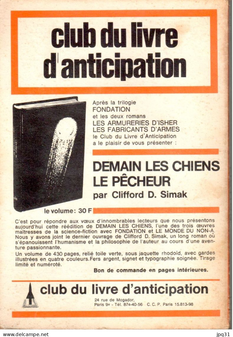 Revue Fiction No 149 - Opta - Avril 1966 - Opta