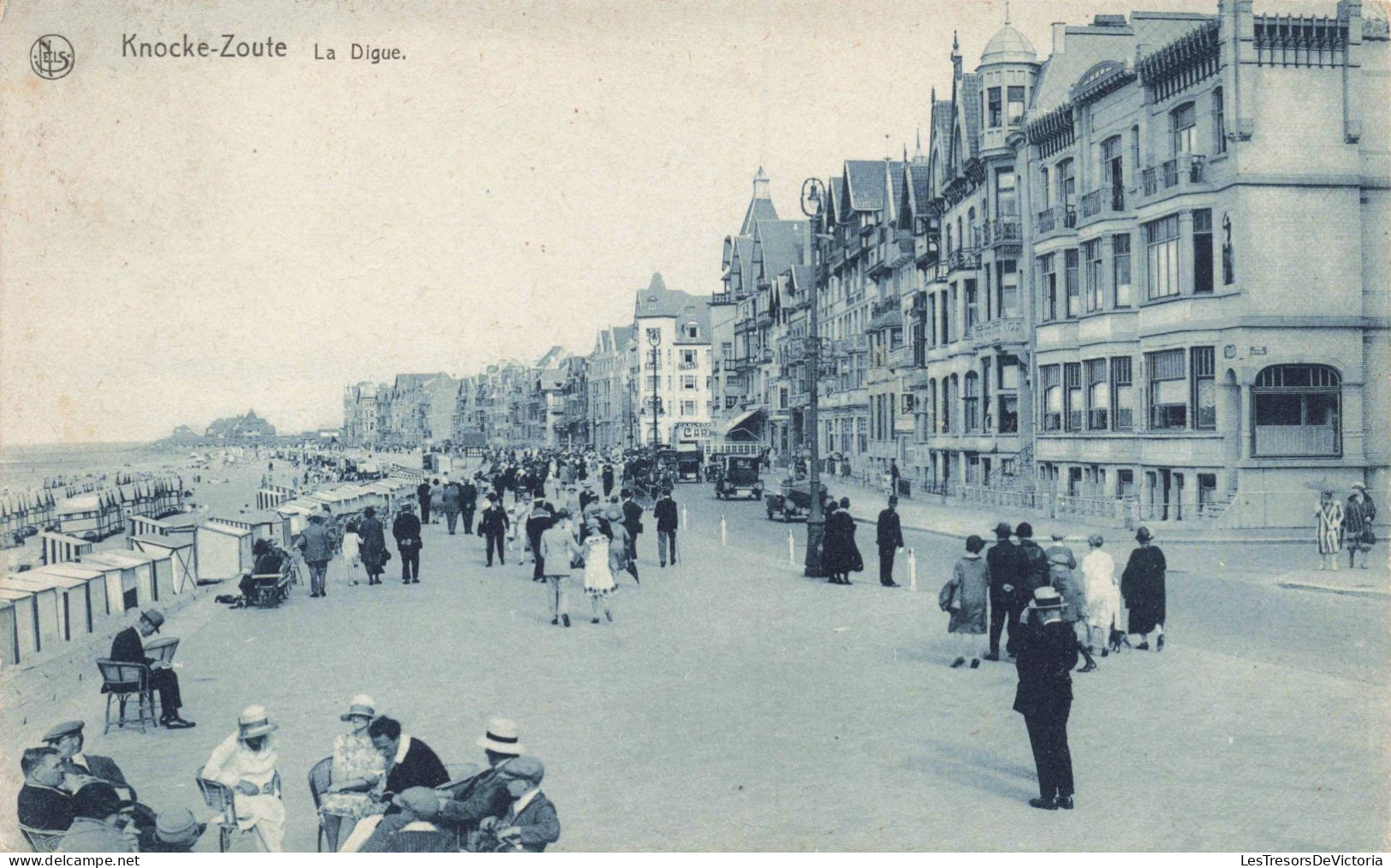 BELGIQUE - Knocke Zoute - La Digue -  Carte Postale Ancienne - Knokke