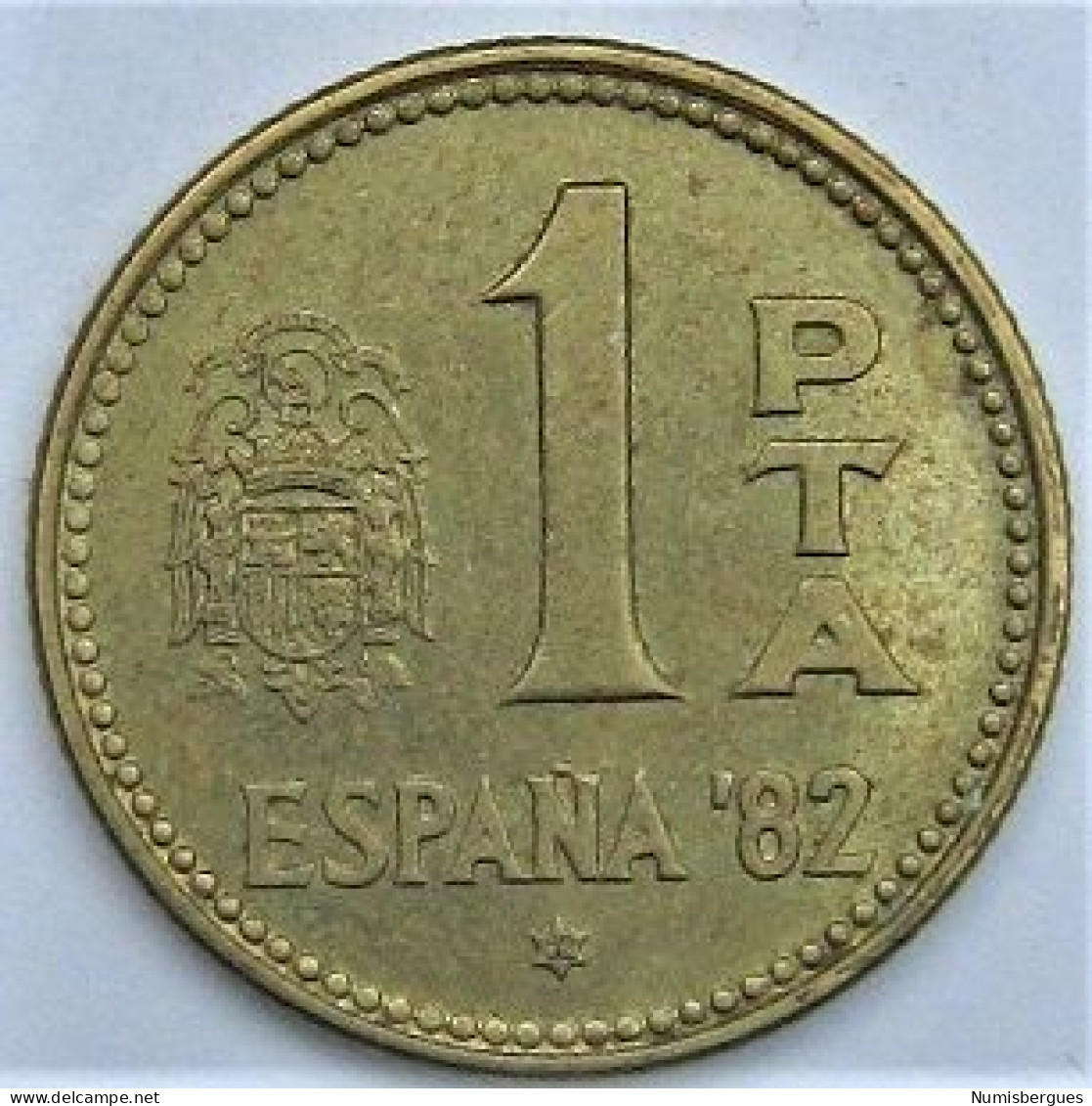 Pièce De Monnaie 1 Peseta  1982 - 1 Peseta