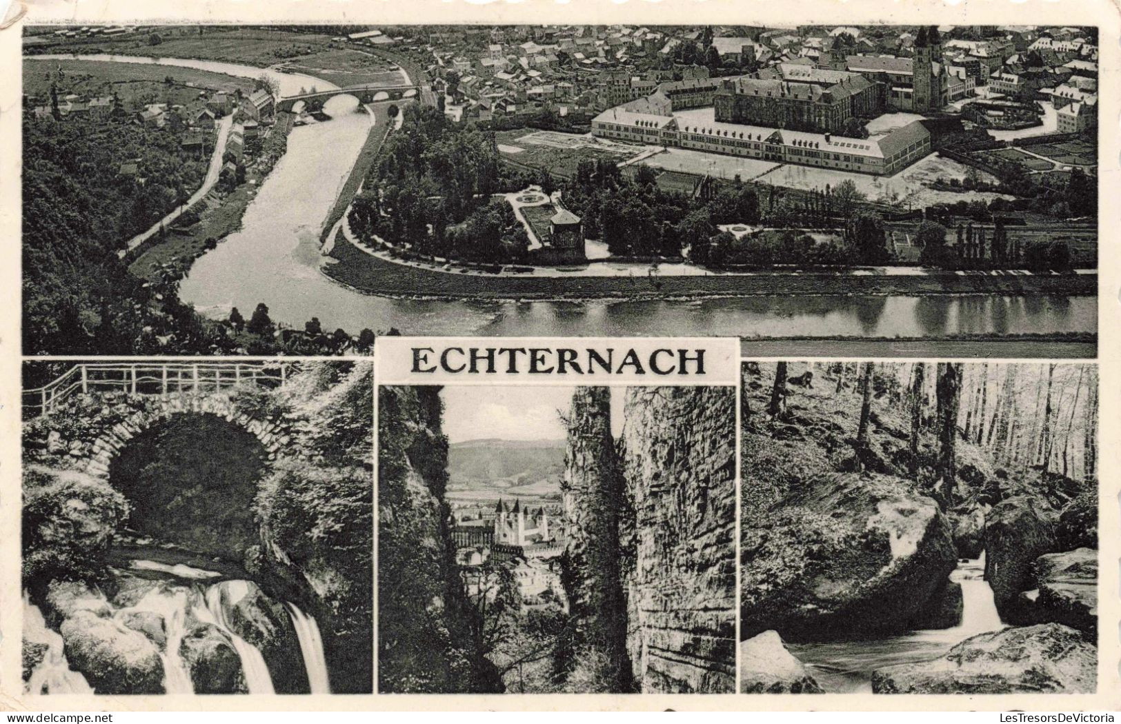 LUXEMBOURG - Echternach - Carte Mulitvues -  Carte Postale Ancienne - Echternach