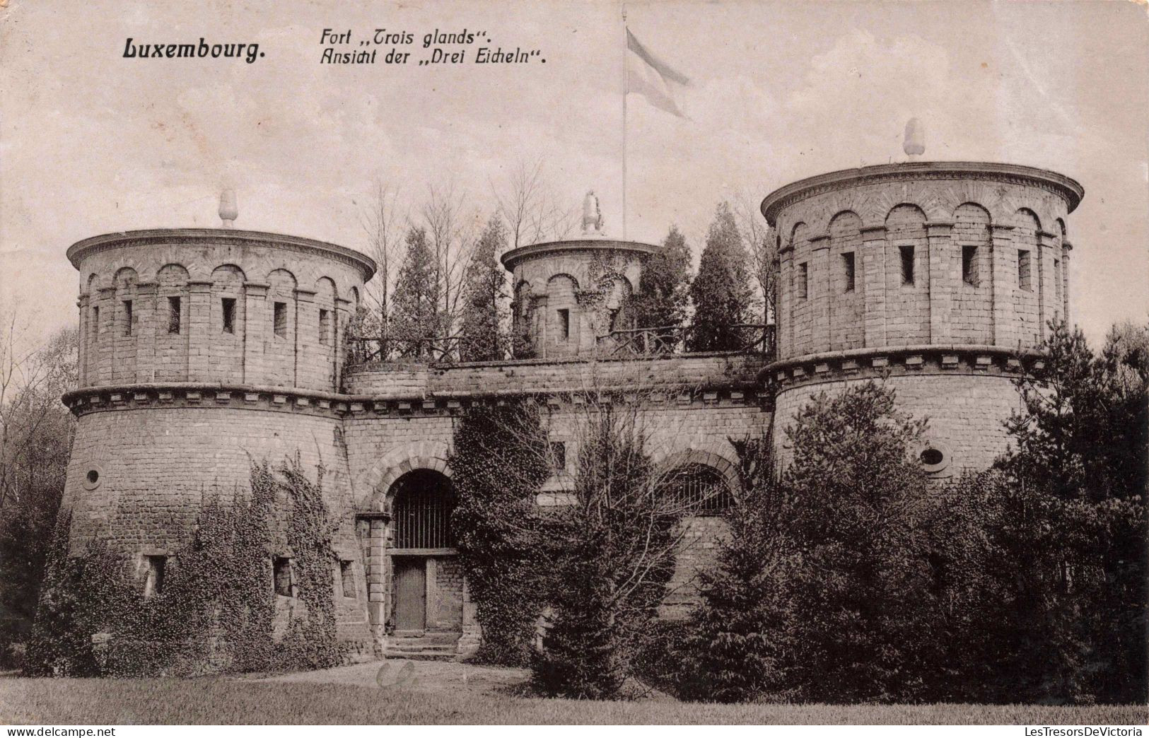 LUXEMBOURG - Luxembourg - Fort Trois Glands  - Carte Postale Ancienne - Lussemburgo - Città