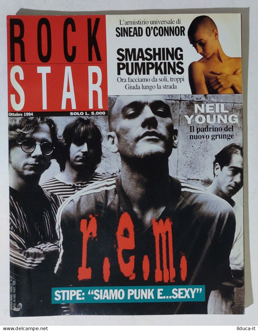 39748 Rockstar 1994 N. 17 - REM / Neil Young / Sinead O'Connor - Musique