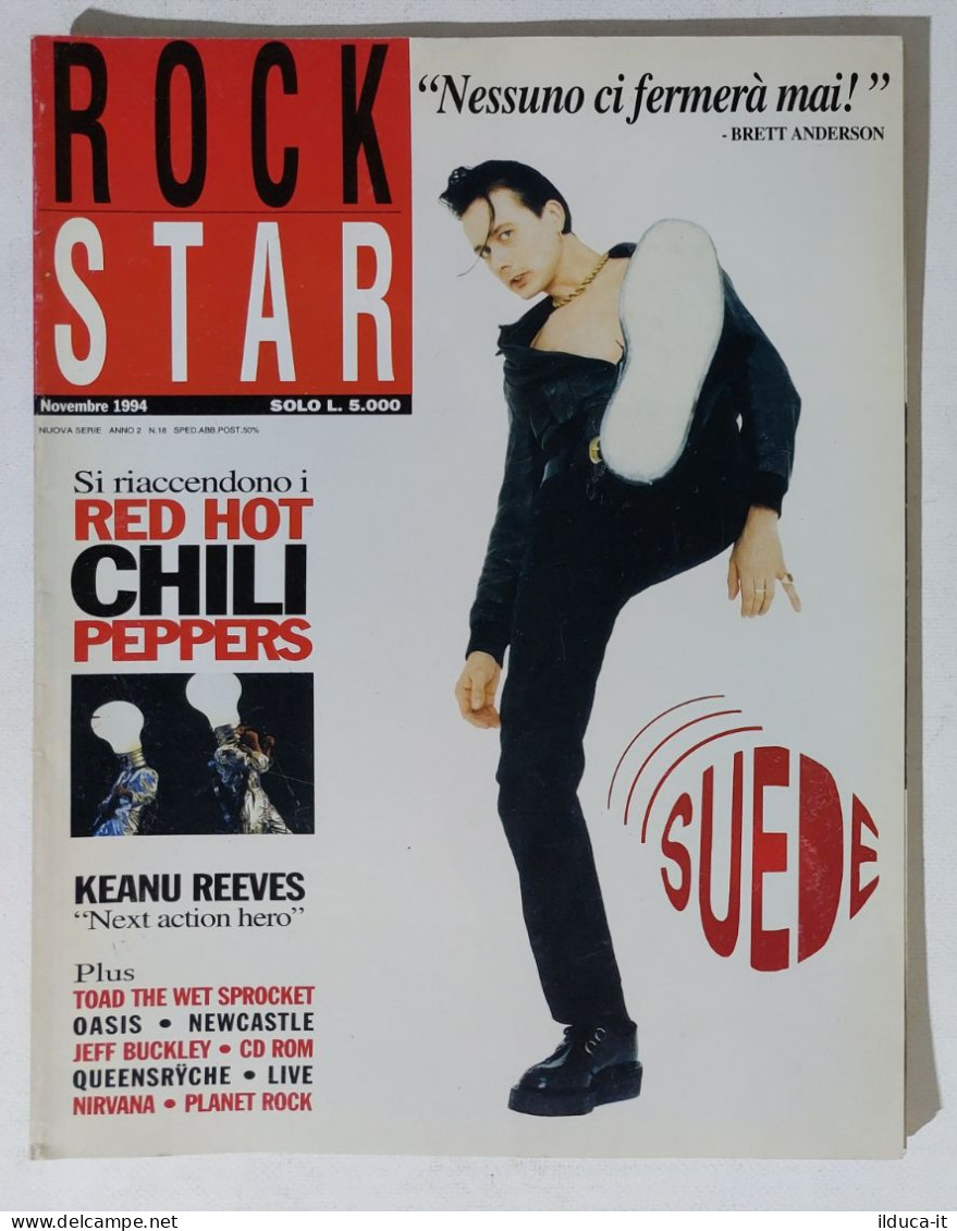 39749 Rockstar 1994 N. 18 - Red Hot Chili Peppers / Keanu Reeves - Musique