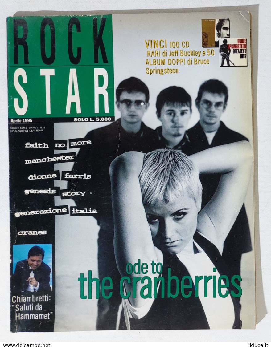 39762 Rockstar 1995 N. 22 - The Cranberriers / Genesis / Manchester - Musique