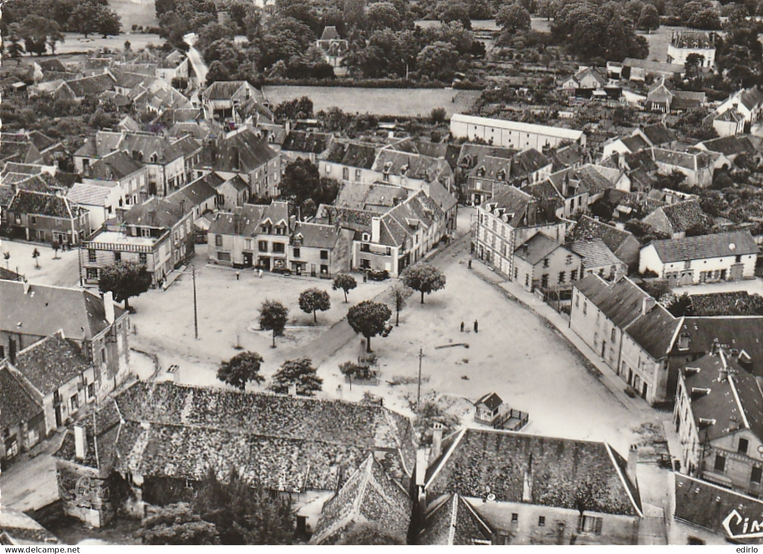  *** 67  ***  LUSSAC LES EGLISES Le Centre  Vue Aérienne Neuve TTBE  - Lussac Les Chateaux