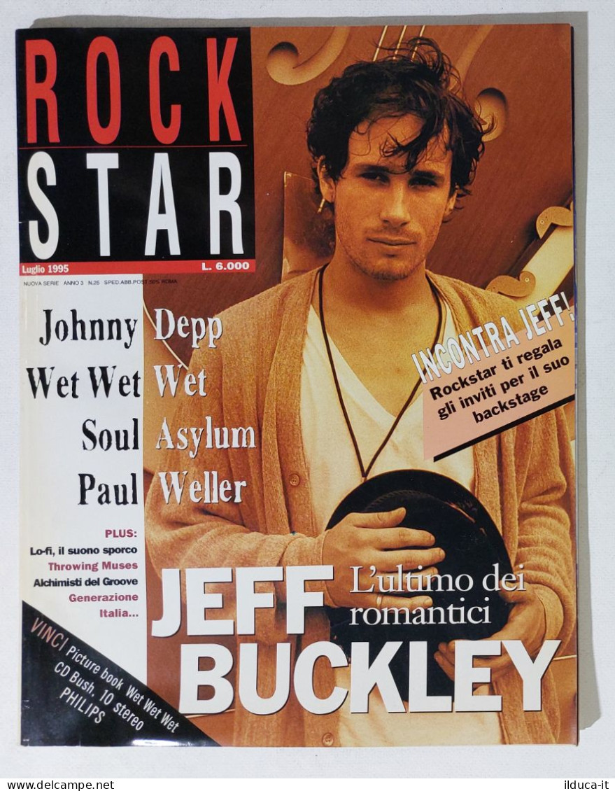 39775 Rockstar 1995 N. 25 - Johnny Depp / Jeff Buckley / Paul Weller - Musique