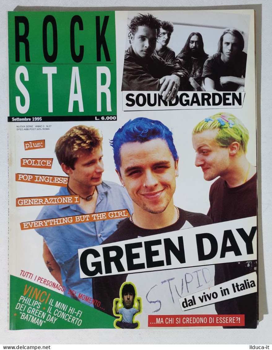 39779 Rockstar 1995 N. 27 - Green Day / Police / Pop Inglese / Soundgarden - Musique