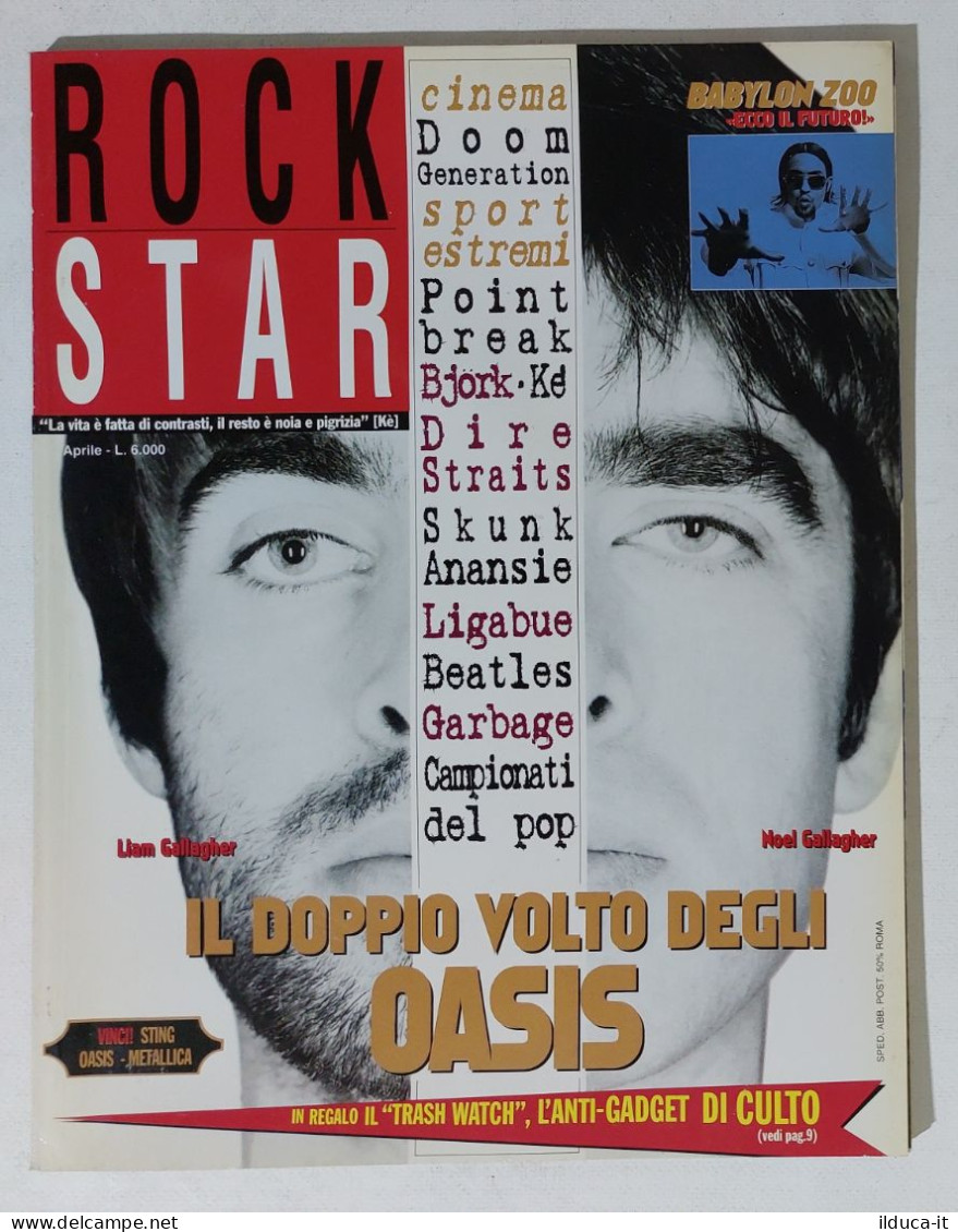 39792 Rockstar 1996 N. 4 - Oasis / Dire Straits / Bjork / Skunk Anansie - Musique