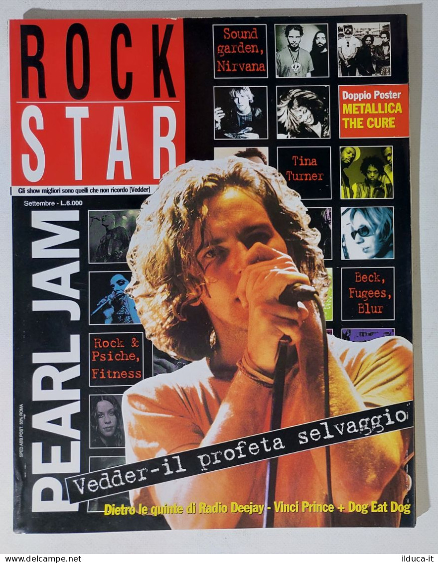 39821 Rockstar 1996 N. 9 - Pearl Jam / Soundgarden / Nirvana / Tina Turner - Musique