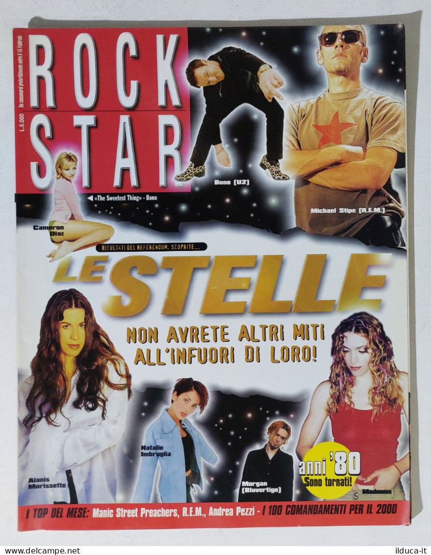 39855 Rockstar 1999 N. 1 -REM / Andrea Pezzi / Manic Street Preachers - Musik