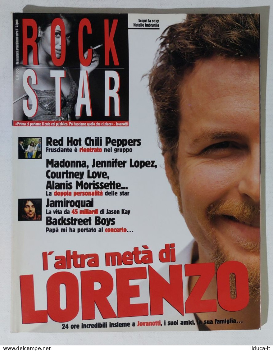 39868 Rockstar 1999 N. 7 - Jovanotti / Red Hot Chili Peppers / Madonna - Musique