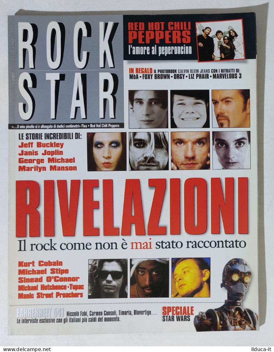 39871 Rockstar 1999 N. 9 - Red Hot Chili Peppers / Janis Joplin / Star Wars - Música