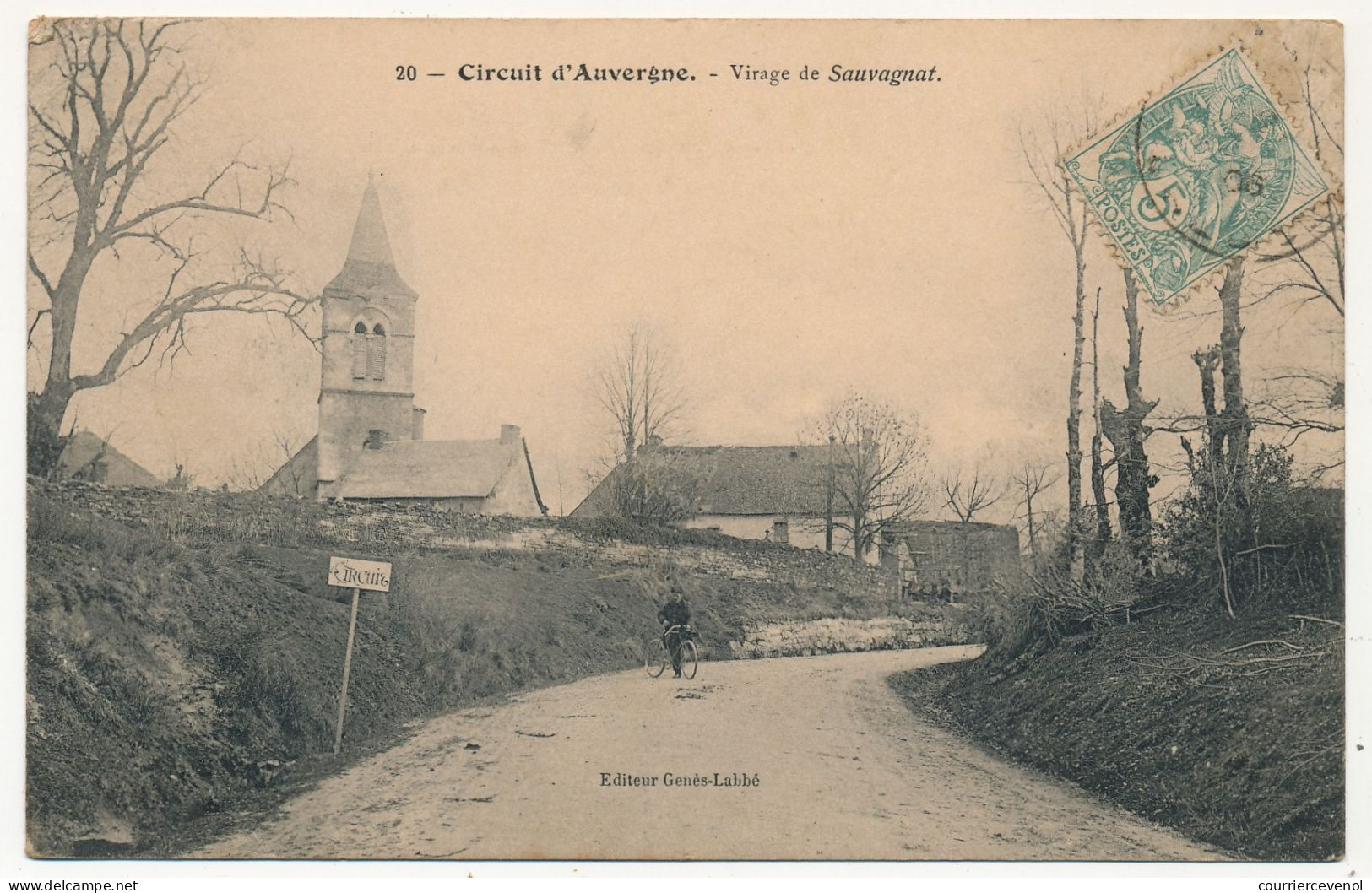 CPA - SAUVAGNAT (Puy De Dôme) - Circuit D'Auvergne - Village De Sauvagnat - Vic Le Comte