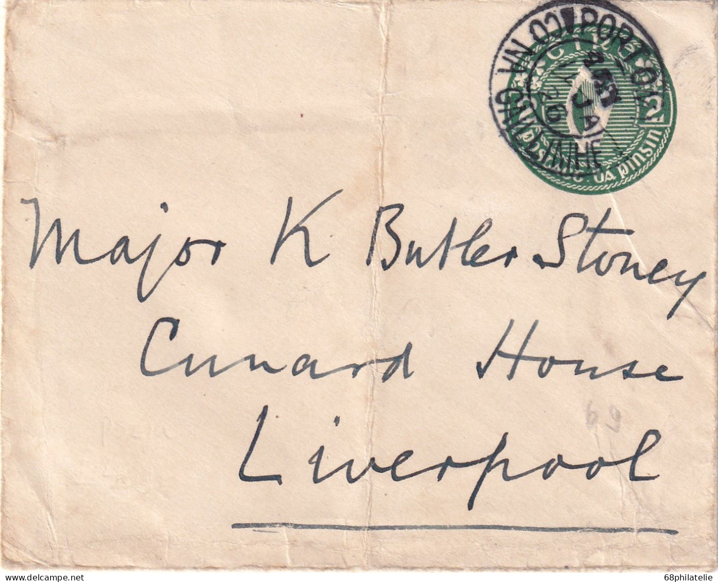 IRLANDE ENTIER POSTAL 1926 - Postwaardestukken