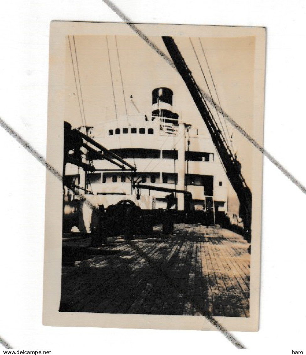 ETATS - UNIS - Bateau - Un Pont Du Paquebot Transatlantique Britannique L " ARABIC " En Septembre 1928 - Photo (B333) - Amerika