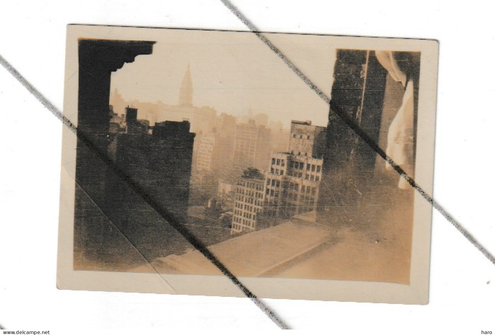 ETATS - UNIS - NEW - YORK , Vue Prise D'une Chambre De L' Hôtel " PENSYLVANIA " En Septembre 1928 - Photo (B333) - Amerika