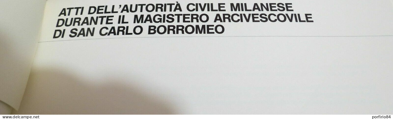 LA TRIVULZIANA PER SAN CARLO BORROMEO 1584/1984 - 7 VOLUMI BOX CARTONATO RIGIDO - Histoire, Philosophie Et Géographie