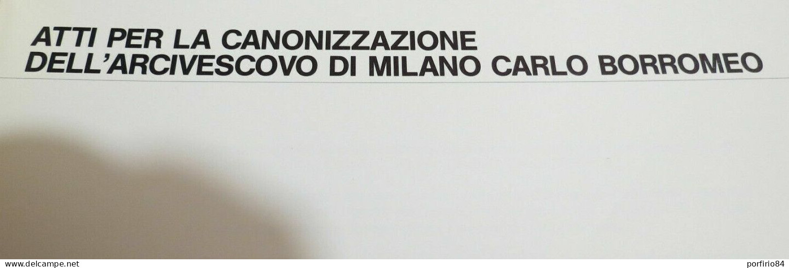 LA TRIVULZIANA PER SAN CARLO BORROMEO 1584/1984 - 7 VOLUMI BOX CARTONATO RIGIDO - History, Philosophy & Geography