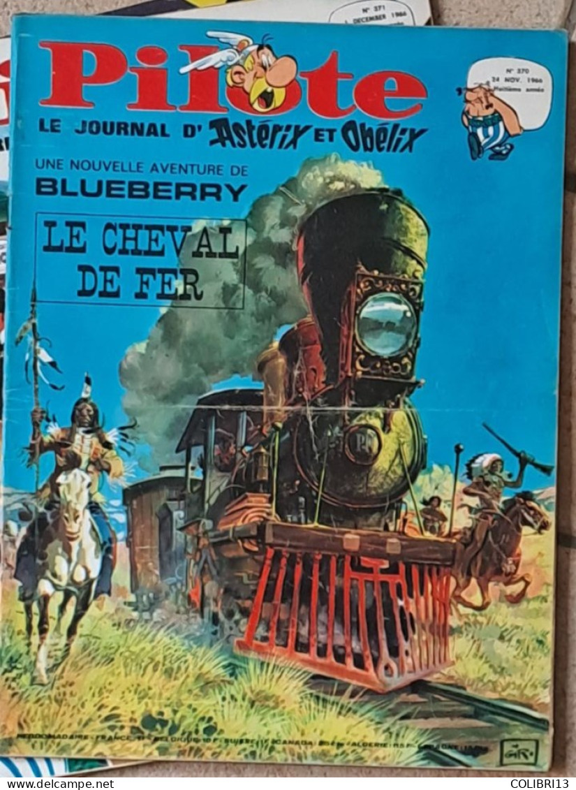 PILOTE équivalent N°33 1966n°363 à 372 CIRQUE Gotlib Cabu Poïvet Mouminoux Gir Cheval De Fer Astérix La Rentrée Gauloise - Pilote