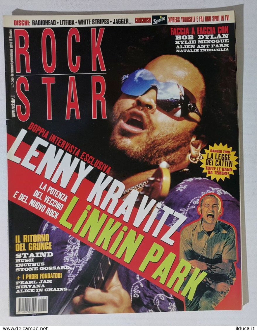 39929 Rockstar 2001 N. 11 - Lenny Kravitz / Linkin Park / Bob Dylan - Musique