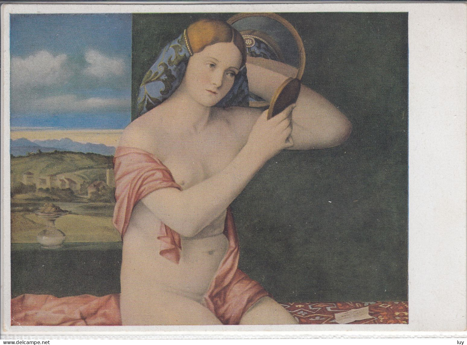 KUNSTHISTORISCHES MUSEUM - GIOVANNI BELLINI, Junge Frau Bei Der Toilette, 1515 - Musea