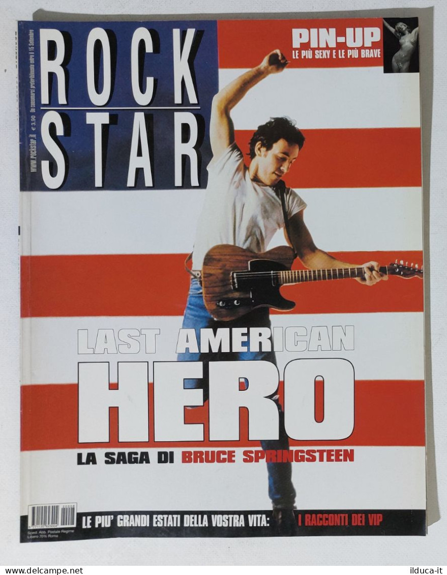 39944 Rockstar 2002 N. 8 - Saga Di Bruce Springsteen / Pin-Up - Música