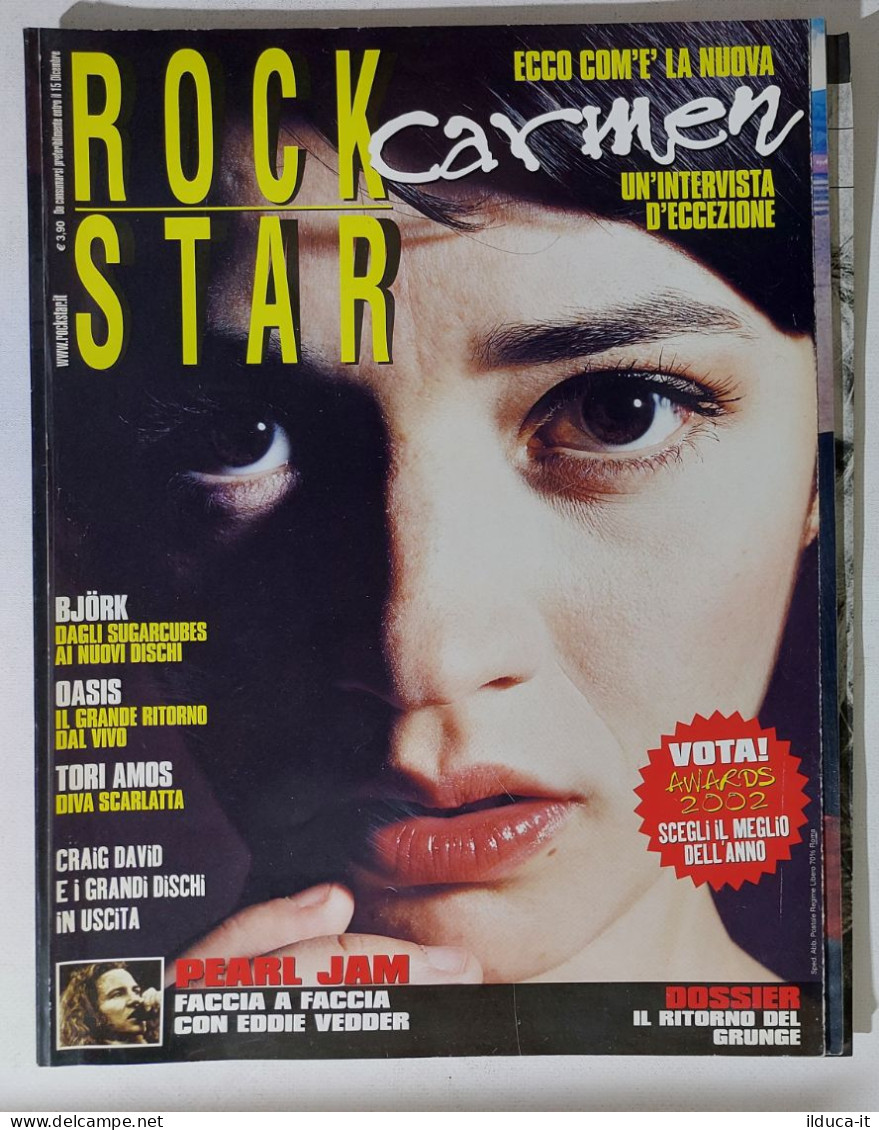 39950 Rockstar 2002 N. 11 - Bjork / Oasis / Consoli + Speciale Nirvana - Musica