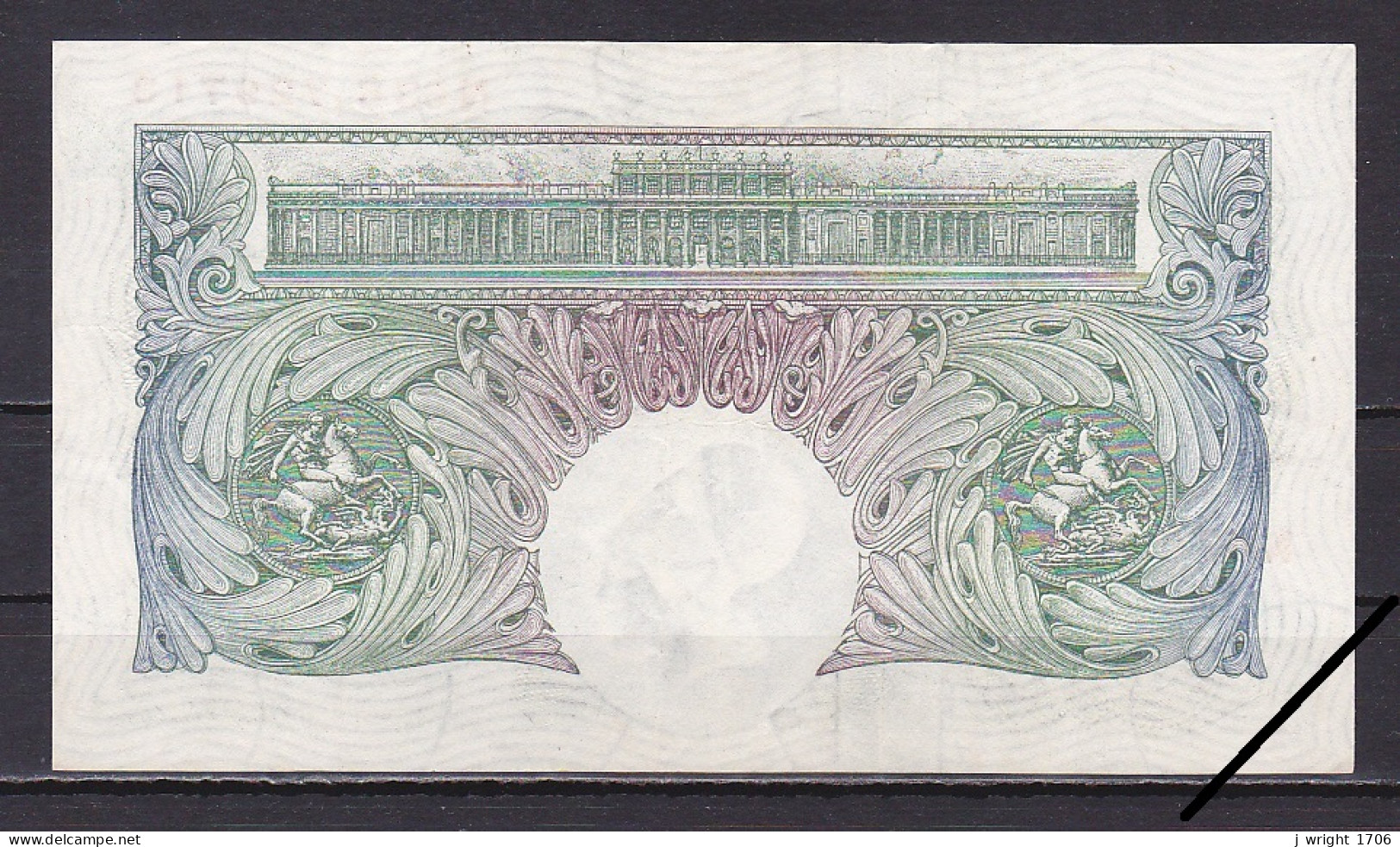 UK/Bank Of England, 1 Pound, 1949-55/P. S. Beale Prefix N 63 C, Grade EF - 1 Pound