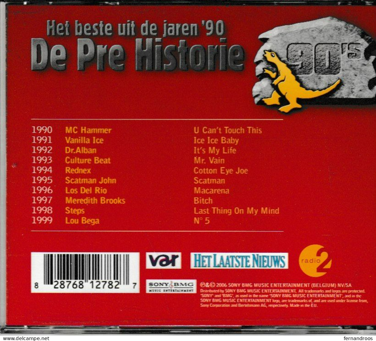 HET BESTE UIT VAN JAREN '90 CD NEUF NIEUW NEW - Compilaciones