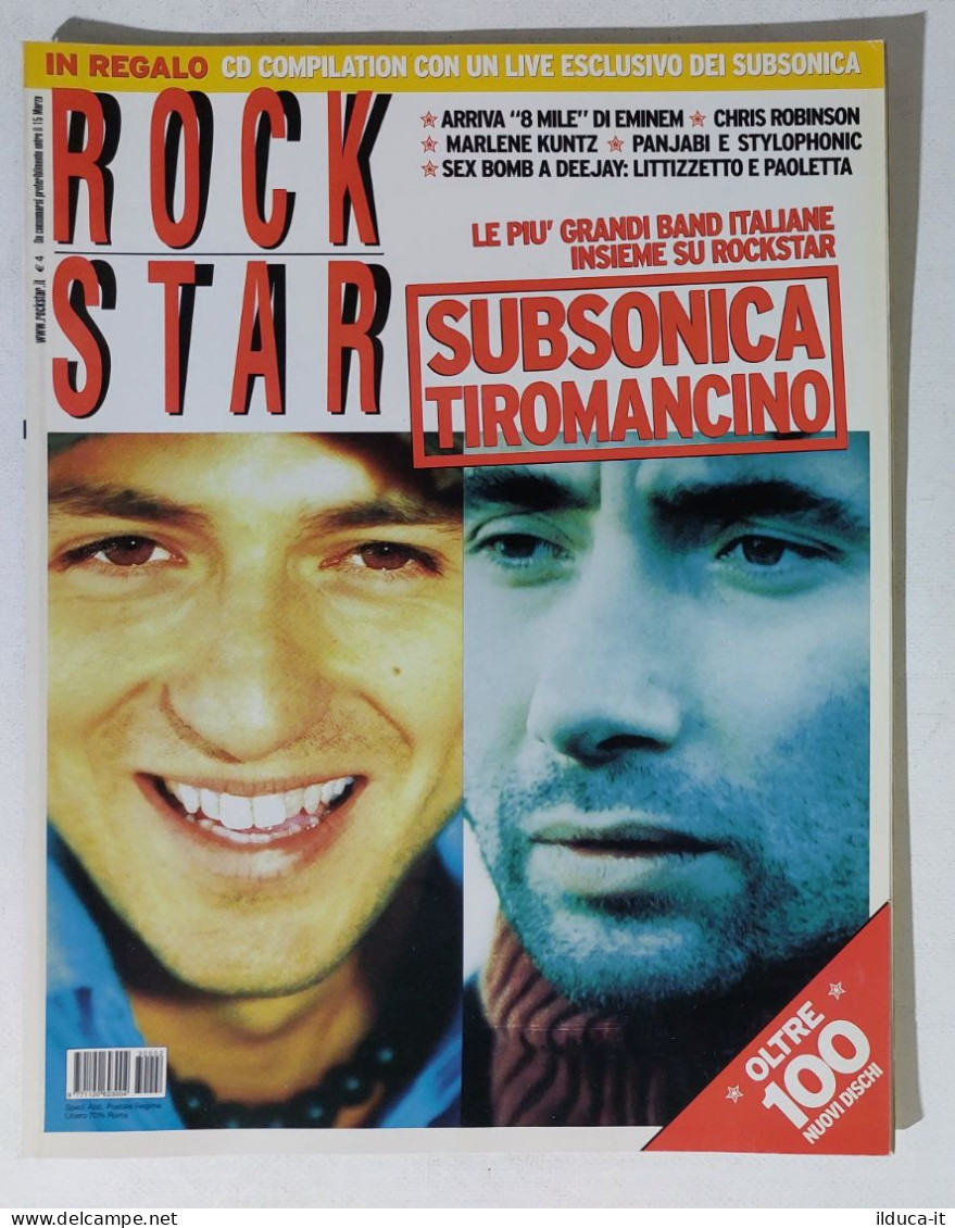 39953 Rockstar 2003 N. 2 - Subsonica / Tiromancino / Eminem 8 Mile - Musique