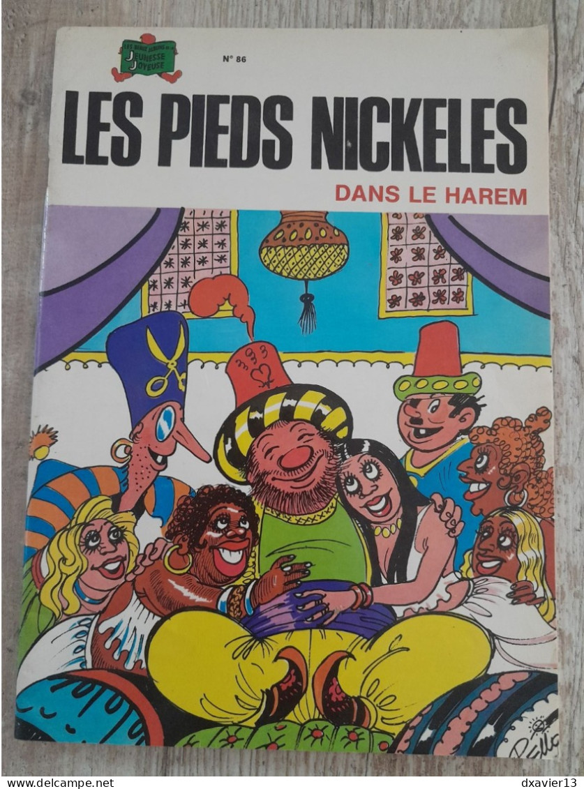 Bande Dessinée - Les Pieds Nickeles (1974 à 1977) - Lot de 14 BD (n°34-38-52-53-55-61-68-70-86-88-89-92-94-97)