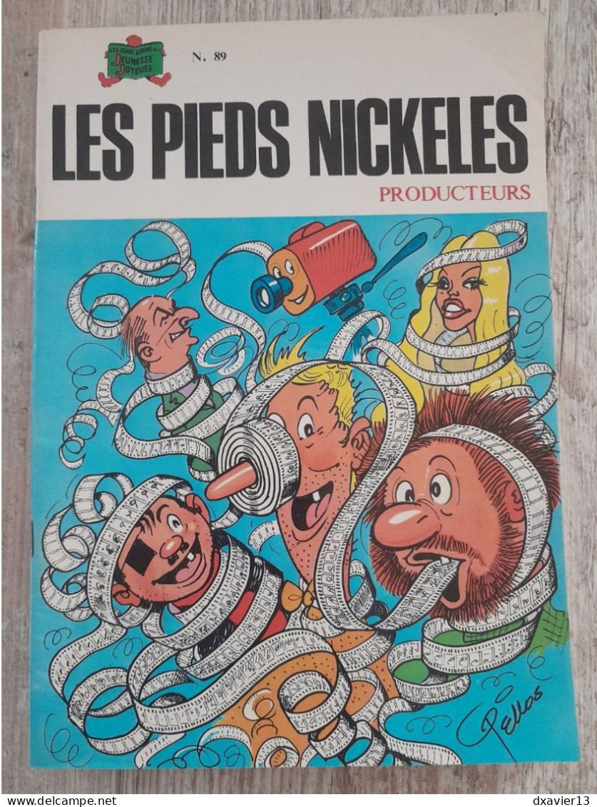 Bande Dessinée - Les Pieds Nickeles (1974 à 1977) - Lot de 14 BD (n°34-38-52-53-55-61-68-70-86-88-89-92-94-97)