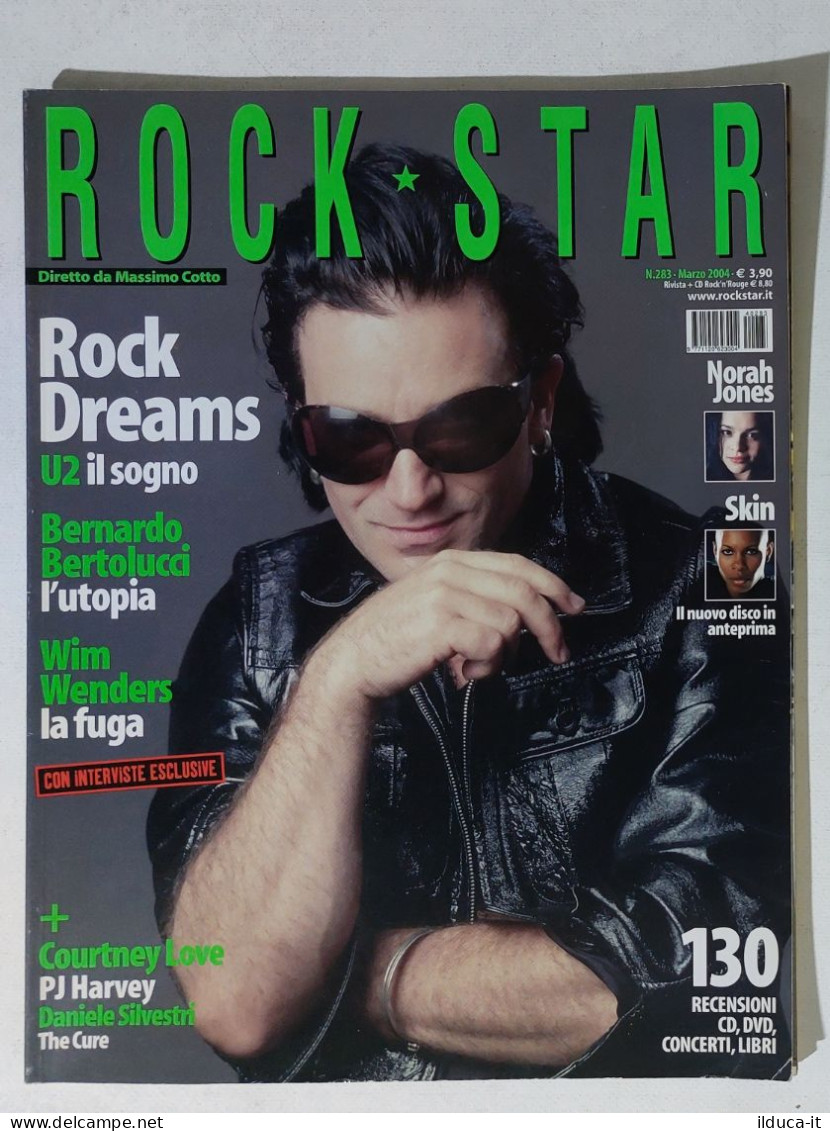 39972 Rockstar 2004 N. 283 - U2 / Skin / Norah Jones / Wim Wenders - Musique